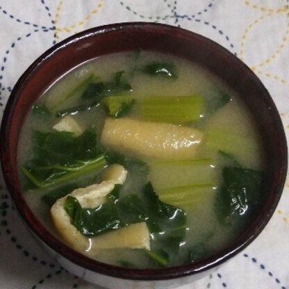 こんにちは〜家庭菜園の小松菜で美味しくいただきました(*^^*)レシピありがとうございます。